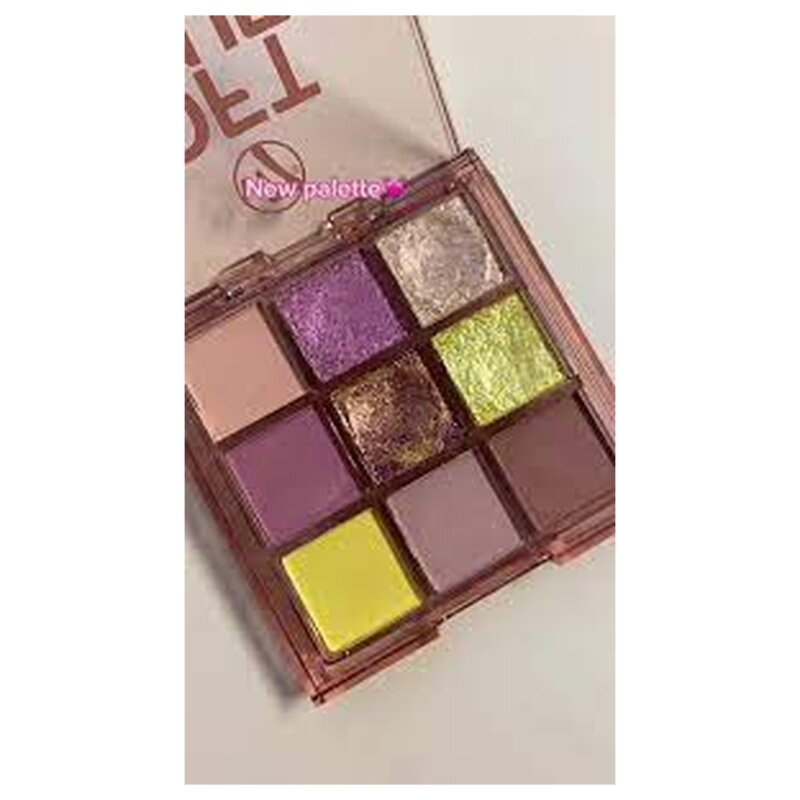 W7 Soft Hues Eyeshadow Palette - Rose Quartz - 9 Colors
