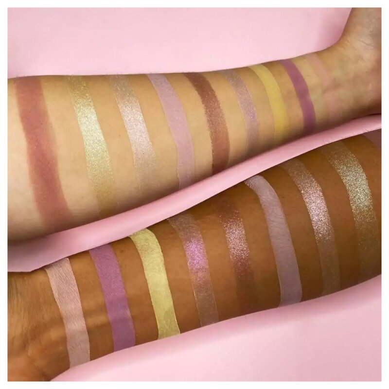 W7 Soft Hues Eyeshadow Palette - Rose Quartz - 9 Colors