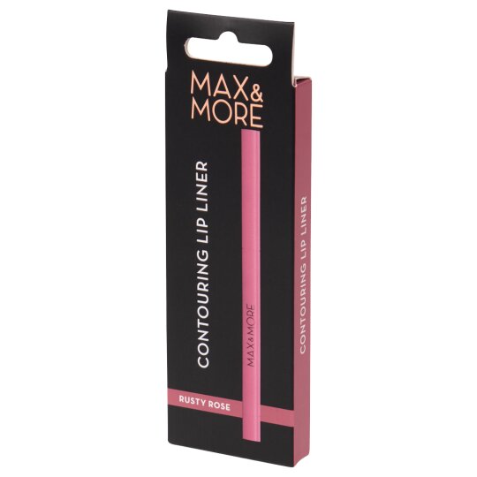 Max & More Crayon à Lèvres Liner - Rusty Rose 327 - 0.2g