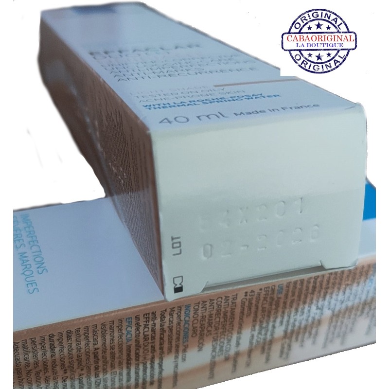 La Roche-Posay Effaclar Duo+ Corrective Unifying Tinted Care - Oily Acne-Prone Skin - 40ml - Medium