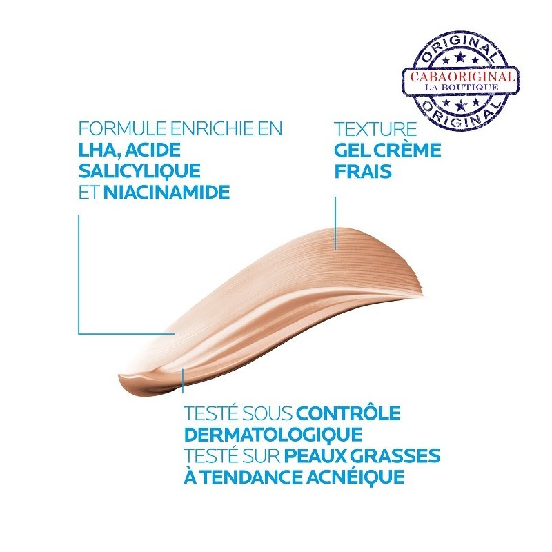 La Roche-Posay Effaclar Duo+ Soin Correcteur Déinscrustant Unifiant Teinté - Peaux Grasses à Tendance Acnéique - 40ml - Medium