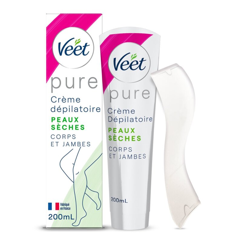 Veet Minima Crème Dépilatoire - Peaux Sèches - 200ml