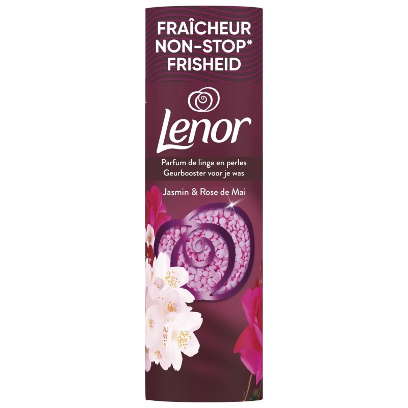 Parfum de linge en perles Jasmin et Rose de Mai La boîte de 235g - 19 doses