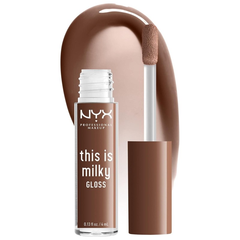 Nyx Professional Makeup This Is Milky Gloss - Vegan Lip Gloss - 12h Hydration - Milk The Coco