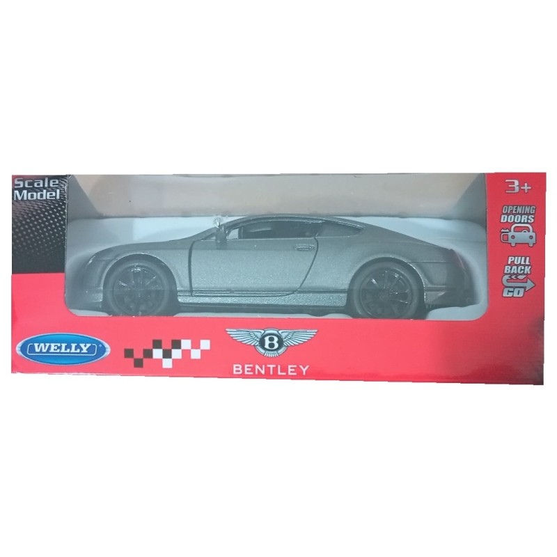 Welly Nex Small Bentley Grey Car