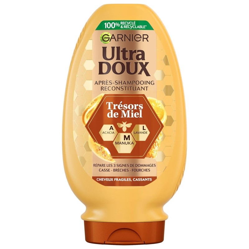 Garnier Ultra Doux Trésor de Miel Après-Shampoing Reconstituant - Cheveux Fragiles - 250ml