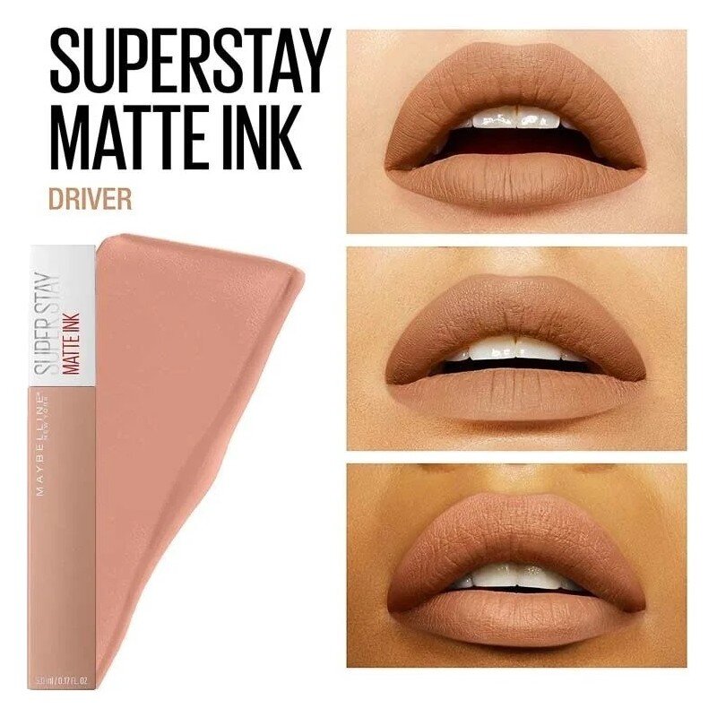 Maybelline Superstay Matte Ink Rouge à Lèvres - 55 Driver