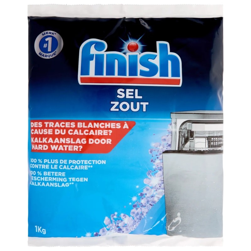 Finish Sel pour Lave-Vaisselle - 1kg