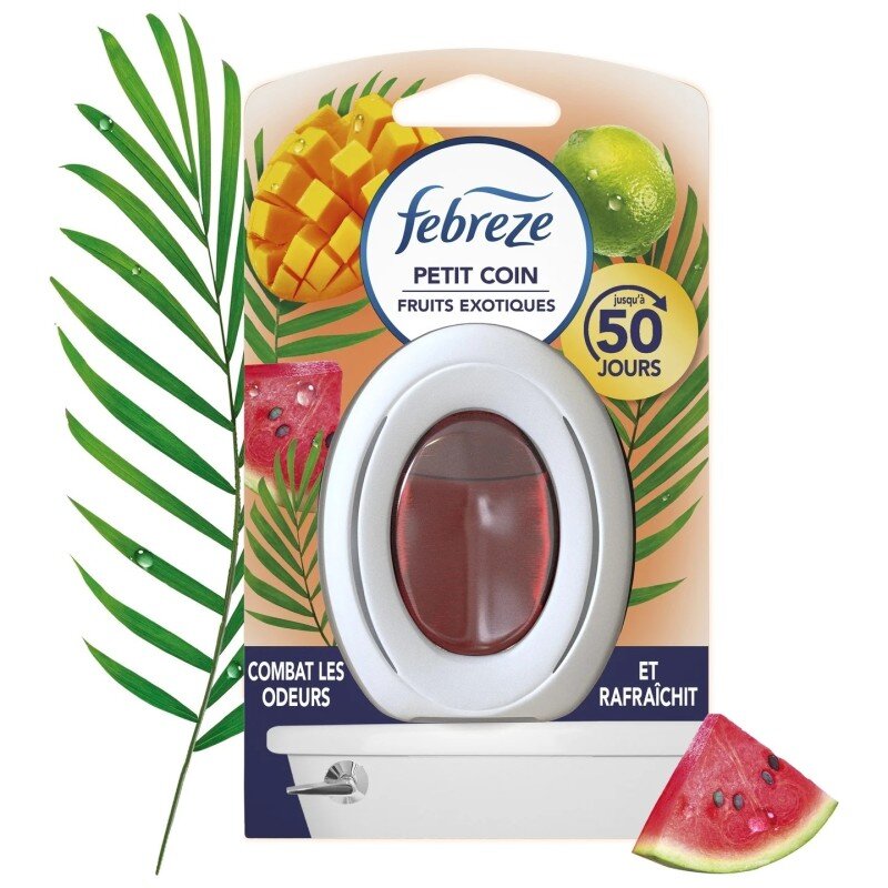 Febreze Petit Coin Désodorisant aux Fruits Tropiques - 50 Jours - 1 Pièce