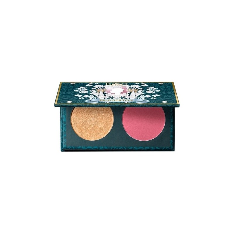 Kiko Milano Bridgerton Bouquet Blush & Highlighter Duo Face Palette - Regal Rouge 02