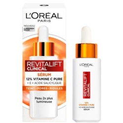L'Oréal Paris Revitalift Clinical سيروم 12% فيتامين سي النقي - لكل أنواع البشرة - 30 مل