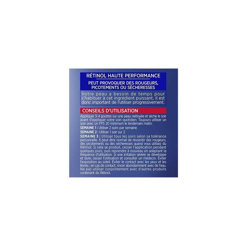 L'Oréal Paris Revitalift Laser Sérum Nuit Rétinol Pur - Rides Profondes - 30ml