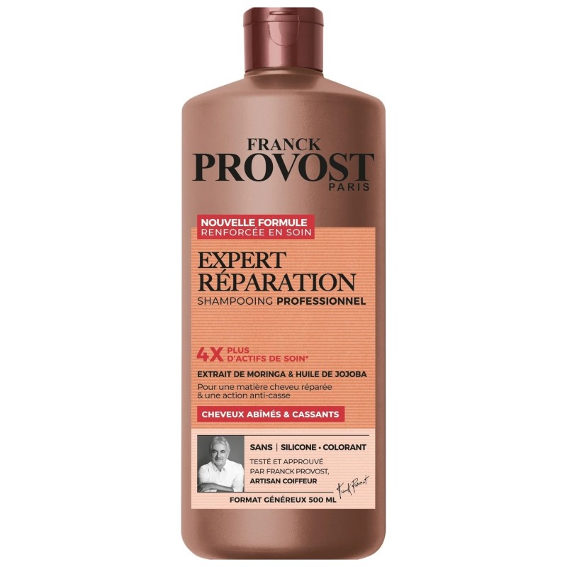 Franck Provost Expert Repair Professional Shampoo - Damaged And Brittle Hair - 250ml