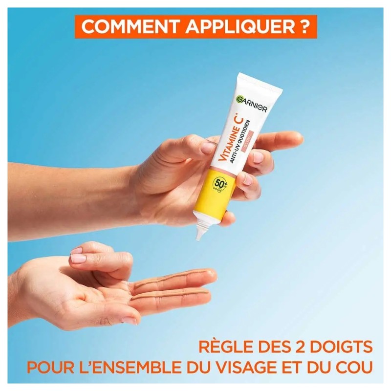 Garnier Skinactive Face Care Vitamin C Anti-Spot Fluid - Mature Skin - 40ml