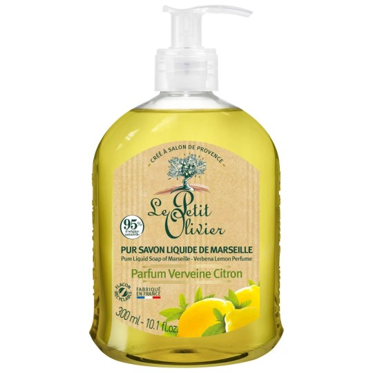 Le Petit Olivier Savon Liquide Marseille Verveine Citron - 300ml