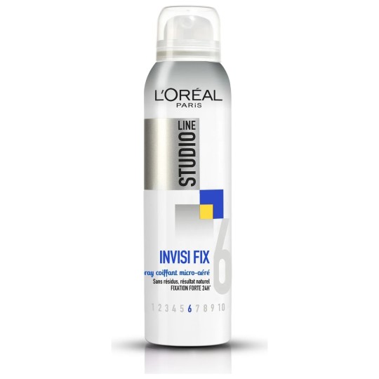 Studio Line Invisi Fix Laque Fixation Forte - Cheveux - 150ml