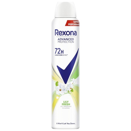 Rexona Lily Fresh women'S Anti-Perspirant Deodorant Spray - 200ml