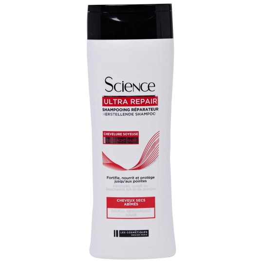 Science Shampoing Réparateur - Cheveux Abîmés - 250ml