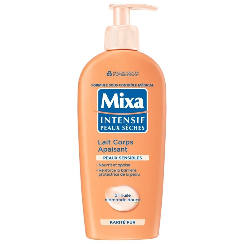 Mixa Lait Corps 2en1 Très Doux - Cheveux Secs - 250ml