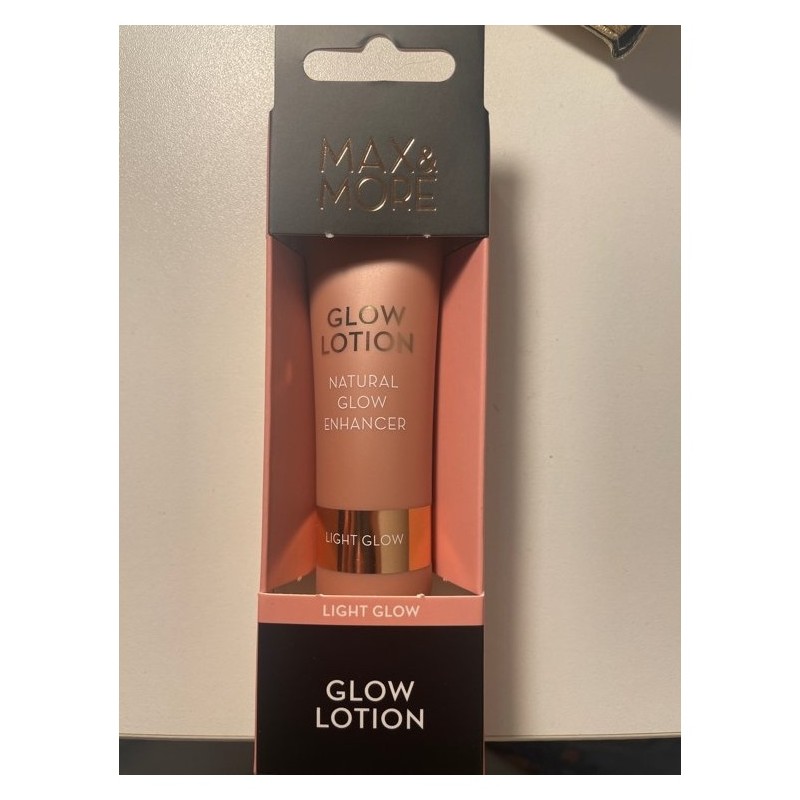 Max & More Natural Glow Enhancer Light Glow - Lotion Illuminatrice - Visage - 30ml - Light Glow