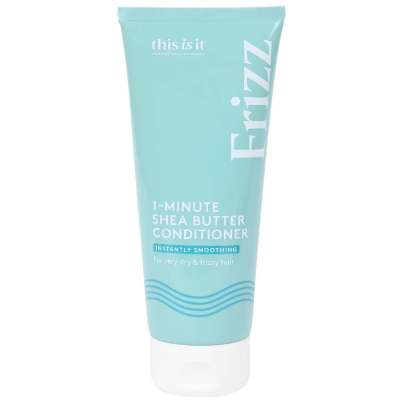 This Is It 1-Minute Shea Butter Conditioner Après-Shampoing Lissant Instantané - Cheveux abîmés - 200ml
