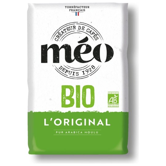 Meo Café l'Original Bio Café Moulu - 500g