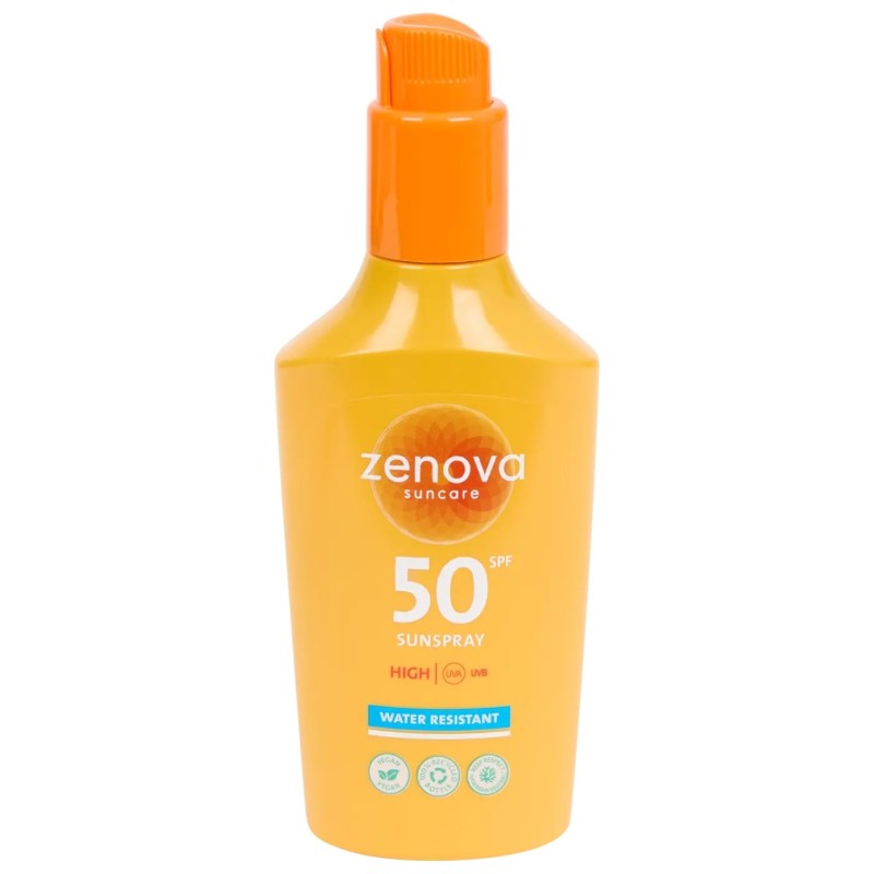 Zenova Sunscreen Spray Spf 50 - Full Body - 200ml