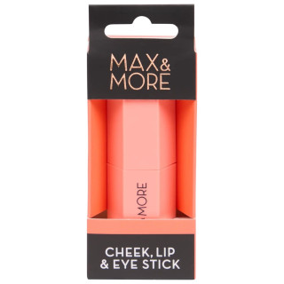 Max & More Blush Stick Multi-Usage - Orange - 7.5 G