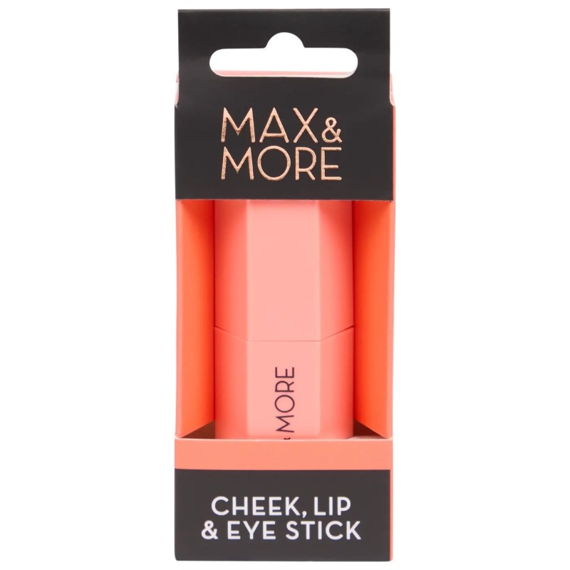 Max & More Blush Stick Multi-Usage - Orange - 7.5 G
