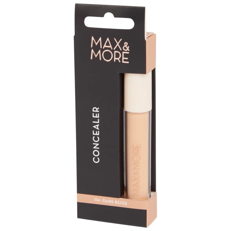 Max & More Correcteur Liquide - Tous Types de Peau - 3.2ml - Dark Beige 114