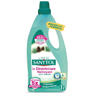 Sanytol  Nettoyant Ménager au Pin - Multi-Surfaces - 1l