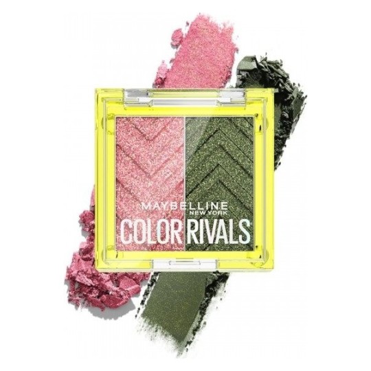 Maybelline New York Color Rivals Urban X Wild Palette d'Ombres à Paupières Waterproof - 3g