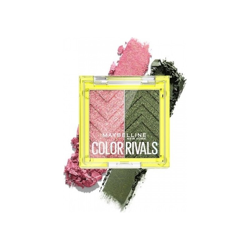 Maybelline New York Color Rivals Urban X Wild Palette d'Ombres à Paupières Waterproof - 3g