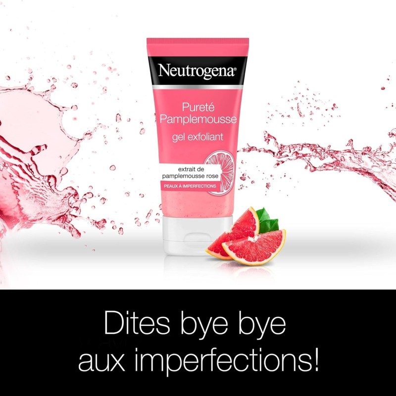 Neutrogena Pureté Pamplemousse Exfoliating Anti-Blemish Gel - Normal To Oily Skin - 150ml