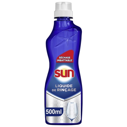 Sun Séchage Ultime Liquide de Rinçage Lave-Vaisselle - 500ml