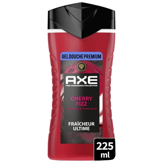 Axe Parfum Prestige Gel Douche Homme - Cherry Fizz - 225ml
