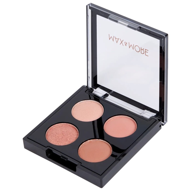 Max & More Eyeshadow Palette - 4 Shades - 6g