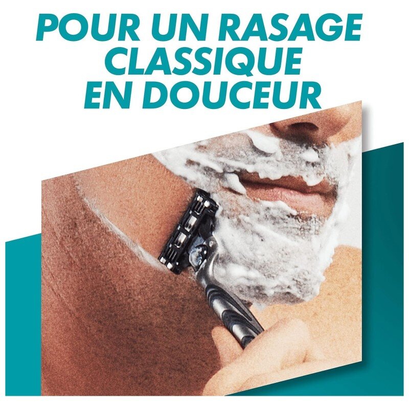 Gillette Mach3 ماكينة حلاقة للرجال - 1 مقبض + 3 شفرات