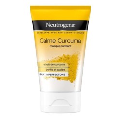 Neutrogena Calme Curcuma قناع تطهير - للبشرة الحساسة المعرضة للعيوب - 50 مل