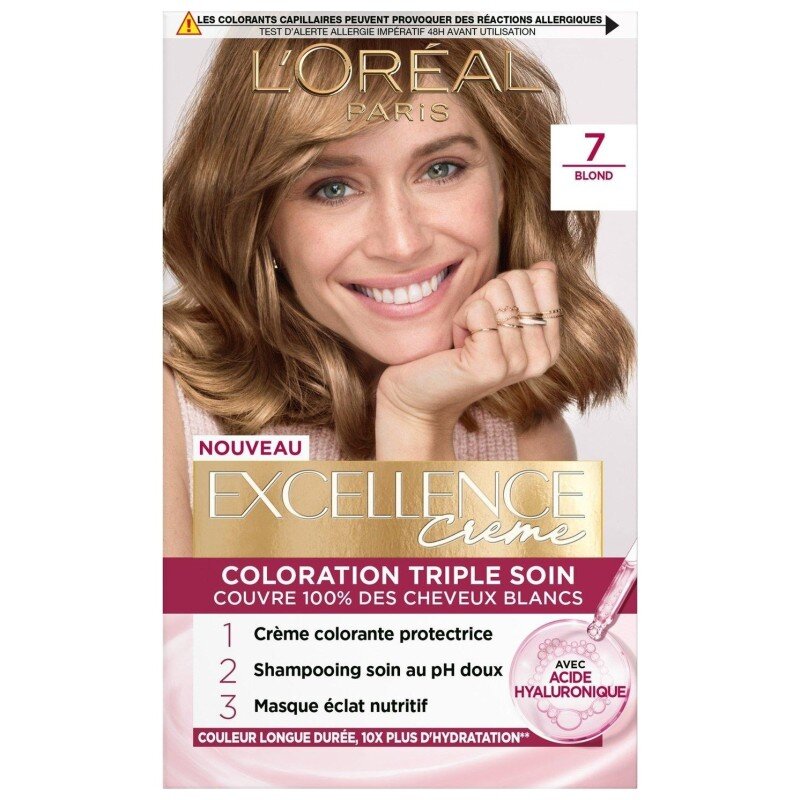 L'Oréal Paris Excellence Crème Permanent Hair Color - 7 Blond
