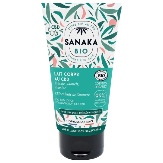 Sanaka Bio Relaxing And Soothing Cbd Body Milk - Normal To Dry Skin - 150ml