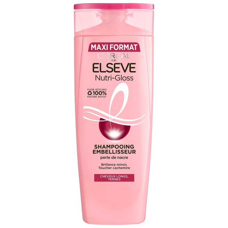 L'Oréal Paris Elseve Shampoing Nutrition Intense Brillance - Cheveux Longs et Ternes - 500ml