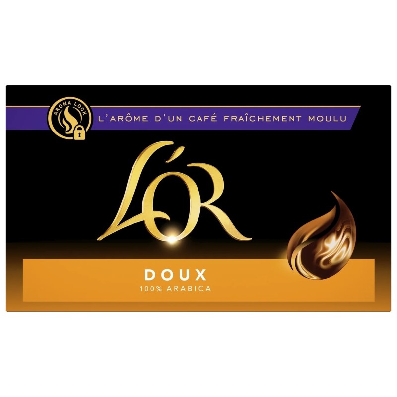 L'OR Doux قهوة مطحونة - أرابيكا - 3x250ج