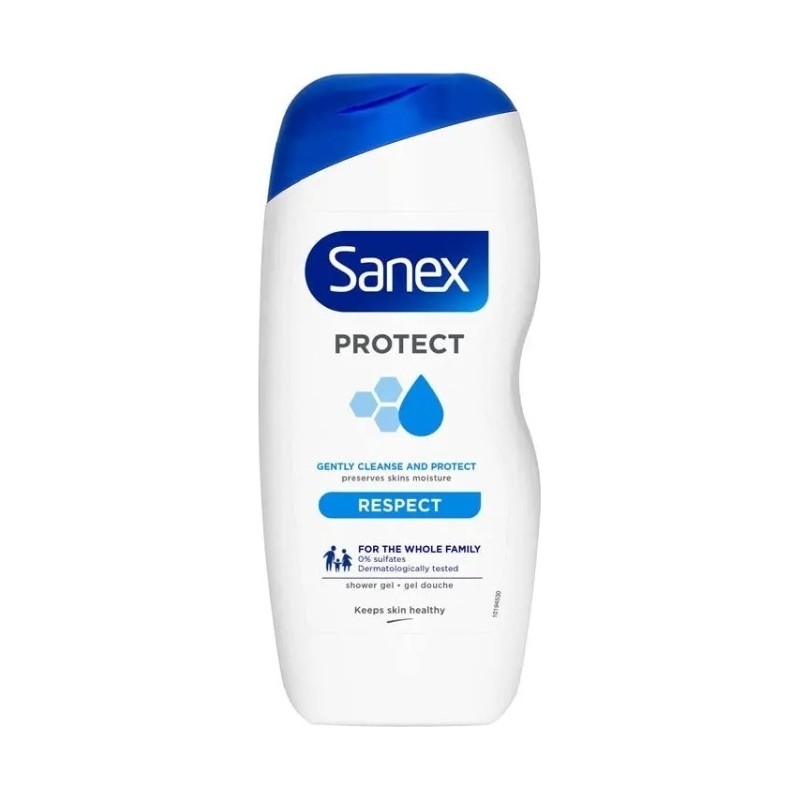 Sanex Protect Respect Gel Douche - Peau Sensible - 760ml