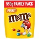 M&m'S Peanut Chocolate Candies - 550g Pack