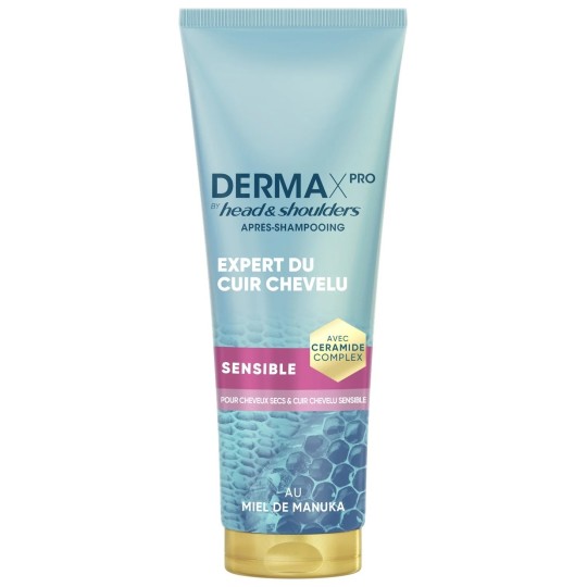 Head & Shoulders Dermaxpro Après-Shampoing Cuir Chevelu Sensible - Miel de Manuka - 225ml