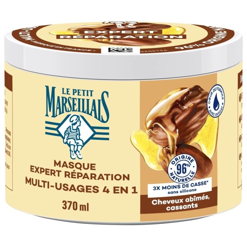 Le Petit Marseillais Expert Repair 4-In-1 Multi-Use Hair Mask - Damaged Hair - 370ml