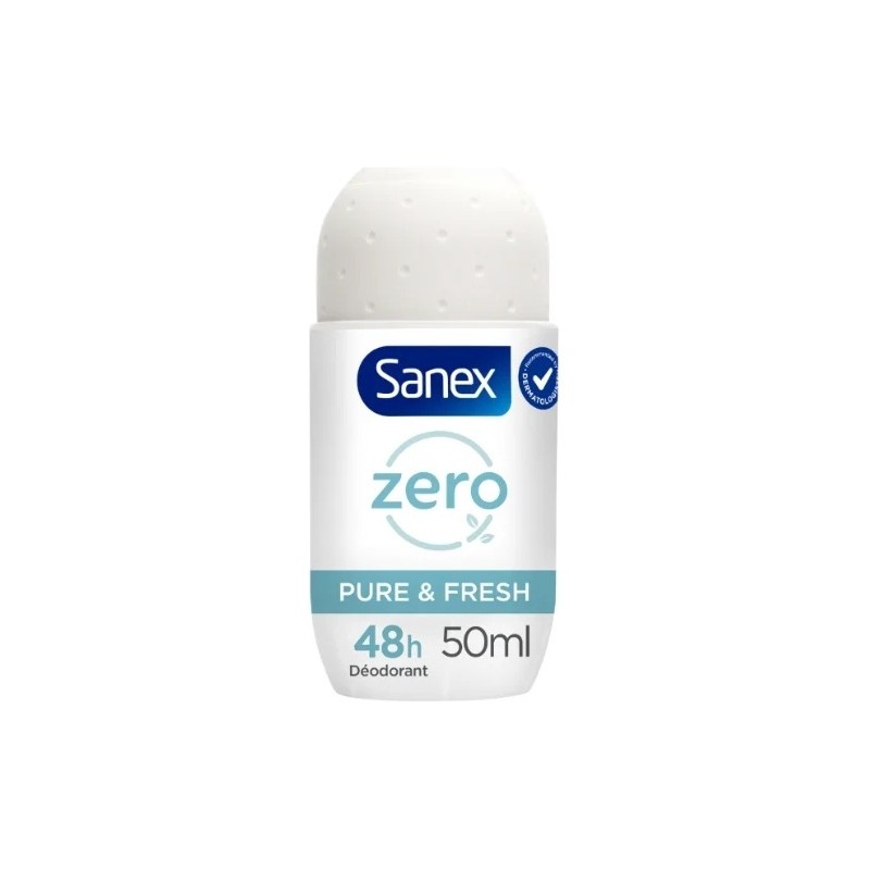 Sanex Pure & Fresh Déodorant Bille - Protection 48h - 50ml