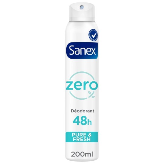 Sanex Pure & Fresh Déodorant Spray Anti-Odeurs - Protection 48h - 200ml