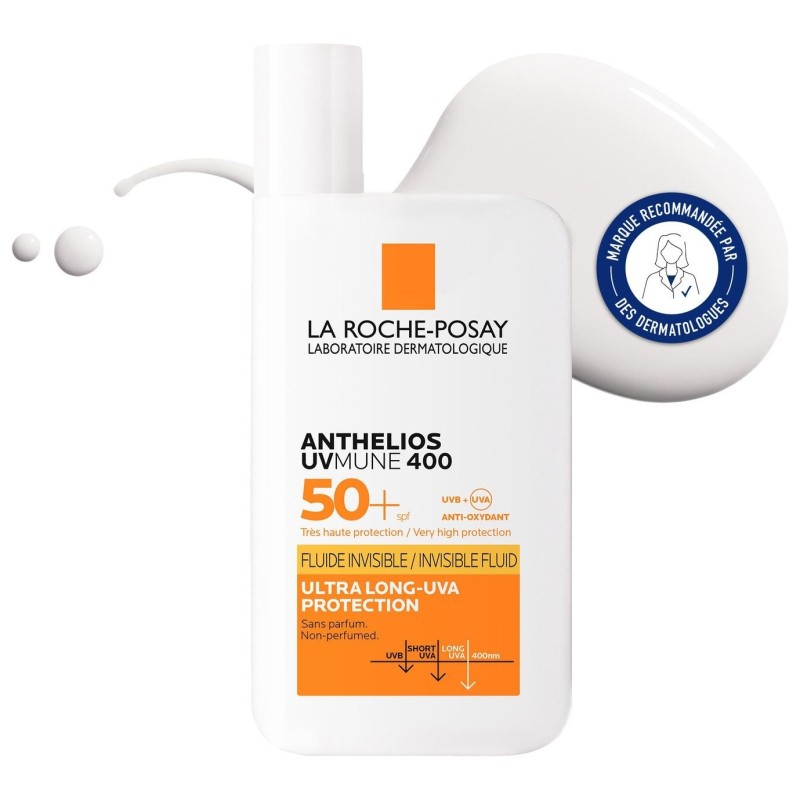 La Roche-Posay Anthelios Fluide Invisible Spf50+ - Peau Sensible - 50ml